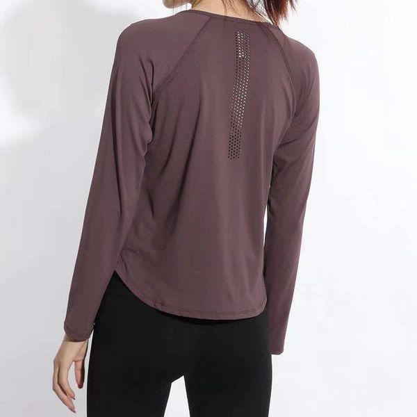 

new winter fitness long-sleeved t-shirt girl back punching yoga clothing show big yards breathable loose running thin coat, White;red