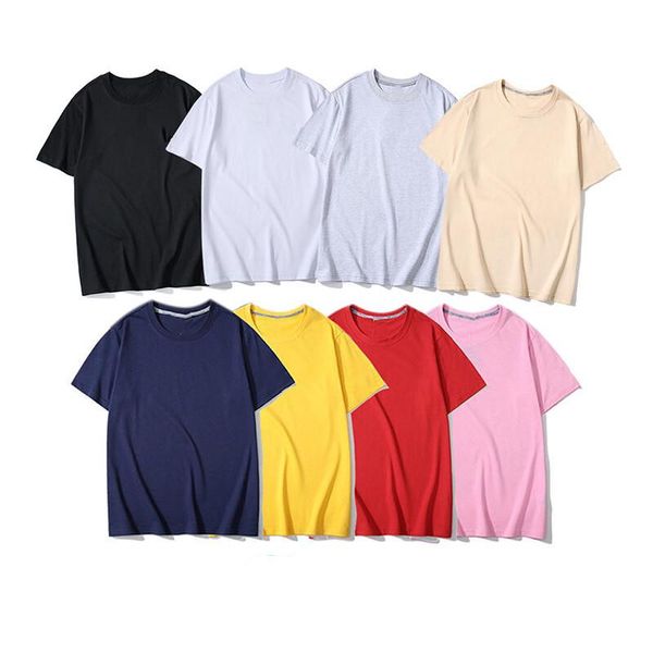 

famous mens t shirt small icons embroidery round neck short sleeve black white fashion men women tees 2020, White;black