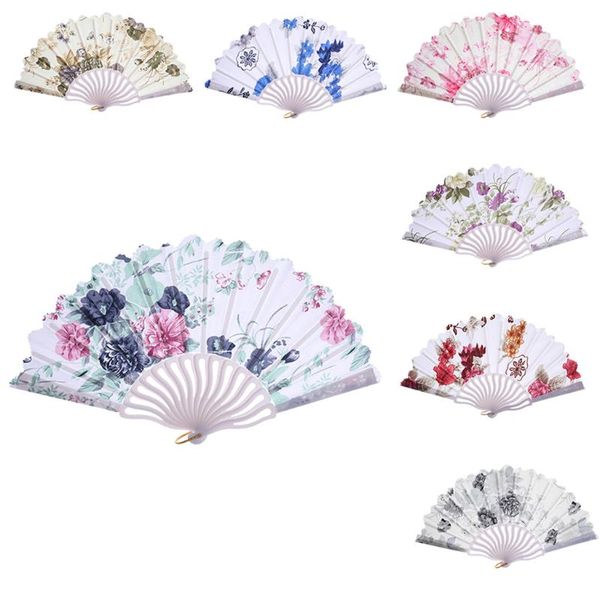 

party favor folding fans chinese style hand fan fashion dress accessories summer ventilateurs pliants z917