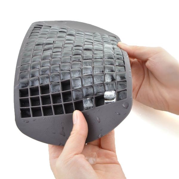 

wholesale silicone ice cube tray mini cube silicone maker mold e mould ice cube mold ice-making box mold ice cream tools dh0633