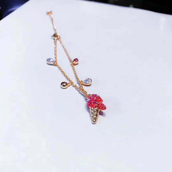 

2021 shijia new accessories cute pink ice cream bracelet female fashion all-match wechat fashion design, Black