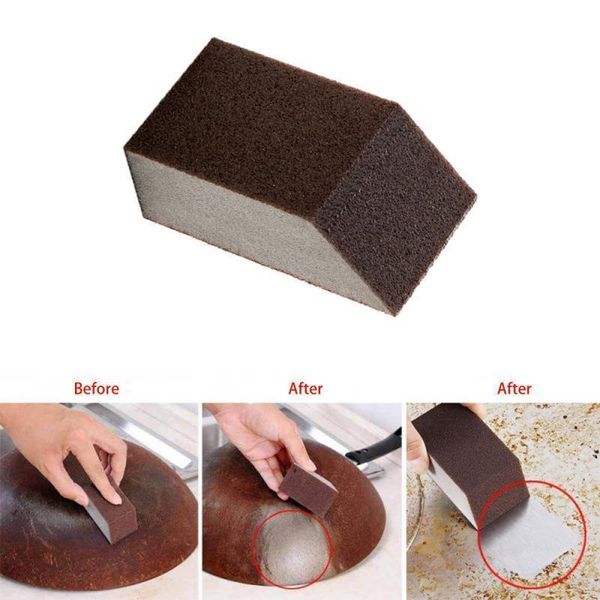 

1 3pcs alumina emery strong magic sponge cleaning brush dish bowl washing kitchen pot pan window cleaner tools accessories h bbyxdl
