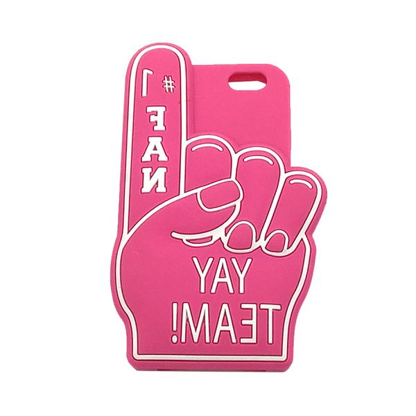 

4gfwholesale custom luxury protective personality pink silicone phone casevip