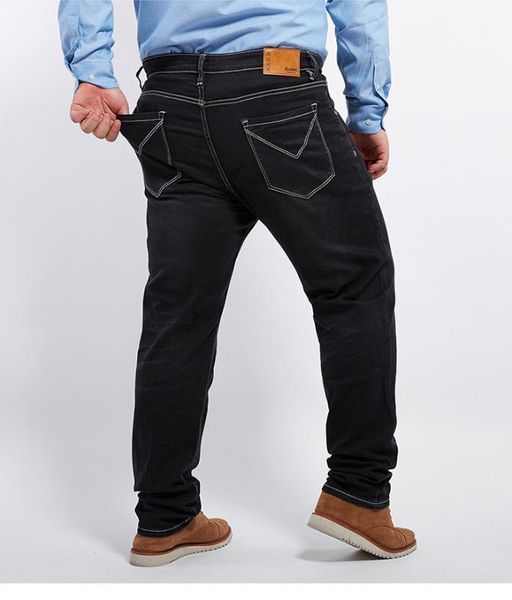 

big size 7xl 8xl size 28-50 plus long trousers loose pants jeans men clothing mens skinny pants1, Blue