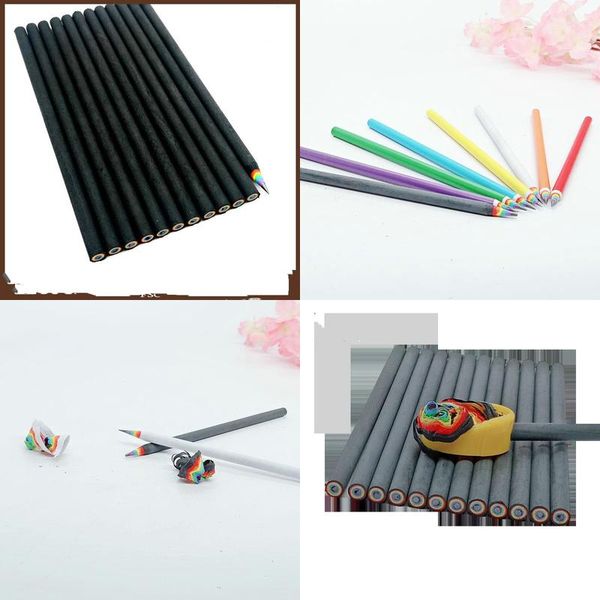 

school creative stationery drawing with colour rain bow pen pencil girls sketches beautiful sketches rainbow pen for children jllehk