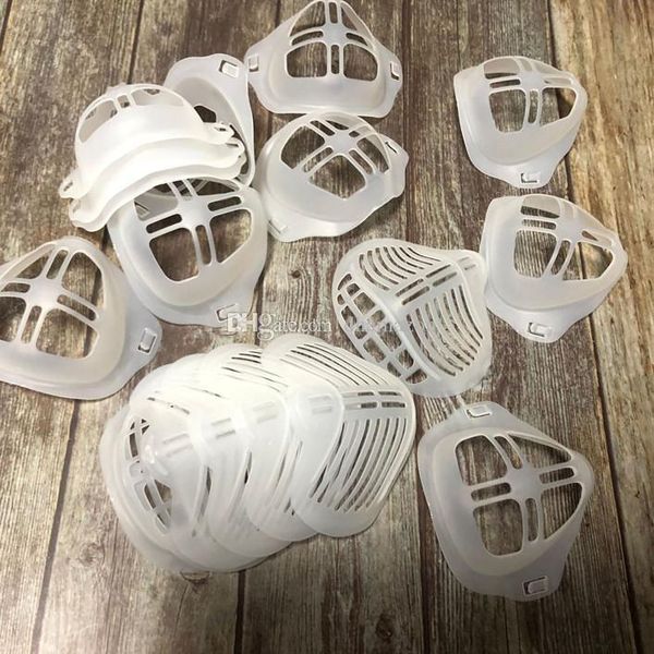 

3d mouth mask support breathing assist help mask inner cushion bracket mask holder breathable valve lipstick protection stand dhl free