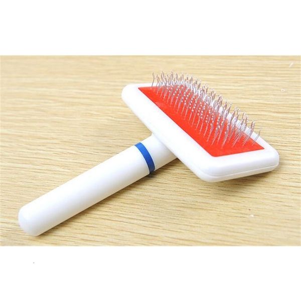 

pet brush plastic handle safe to eco-friendly cleaning grooming tool for dog and cat 8*3.5cm