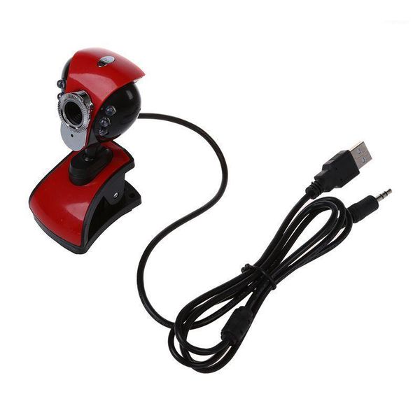 

usb 50m 6 leds night vision webcam camera web cam with mic for pc lapwind7 81