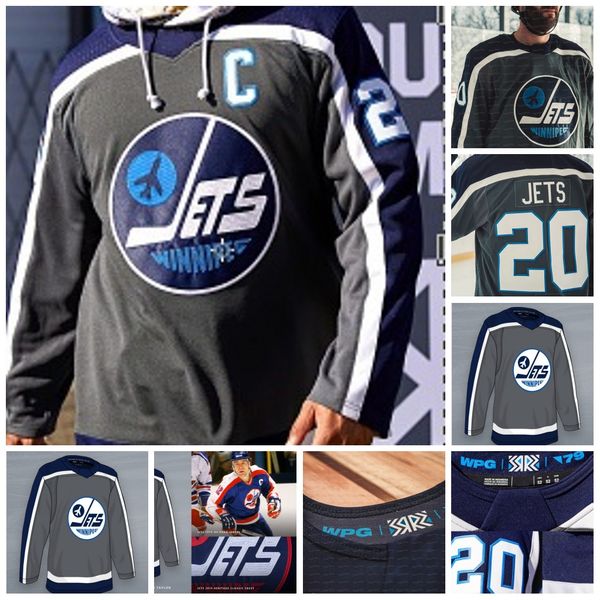 

youth winnipeg jets 2021 reverse retro hawerchuk paul stastny patrik laine mark scheifele blake wheeler thompson forbort perfetti jersey, Black;red