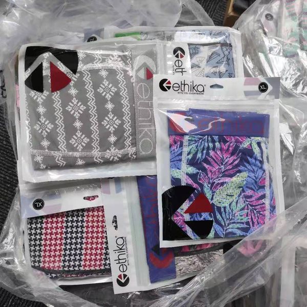 

ethika sport men's boxers soft and comfortable men's underwear 002, Black;white