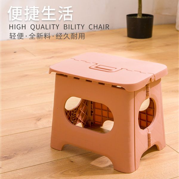 

household color stool f402 foldable solid portable folding small stool bathroom children's folding stool outdoor portable vest