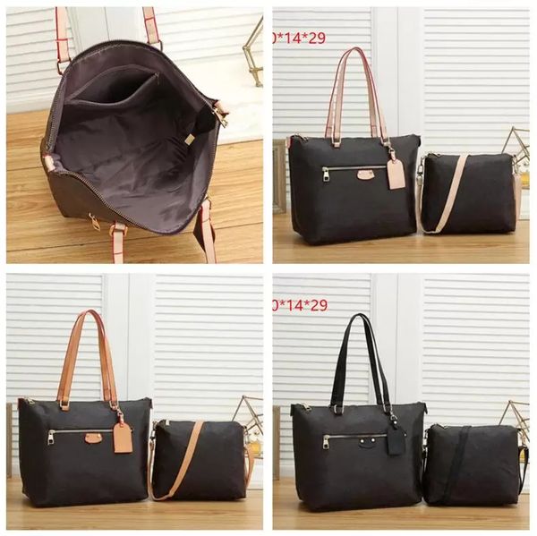 

yq luxury handbag women's wallet 2pcs/set designer bags women totes pu leather fashion shoulder bags handbags composite bag lady purse