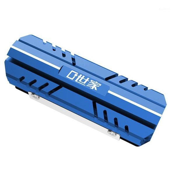 

m.2 2280 nvme pci-e ssd aluminum heatsink cooler passive heat dissipation1