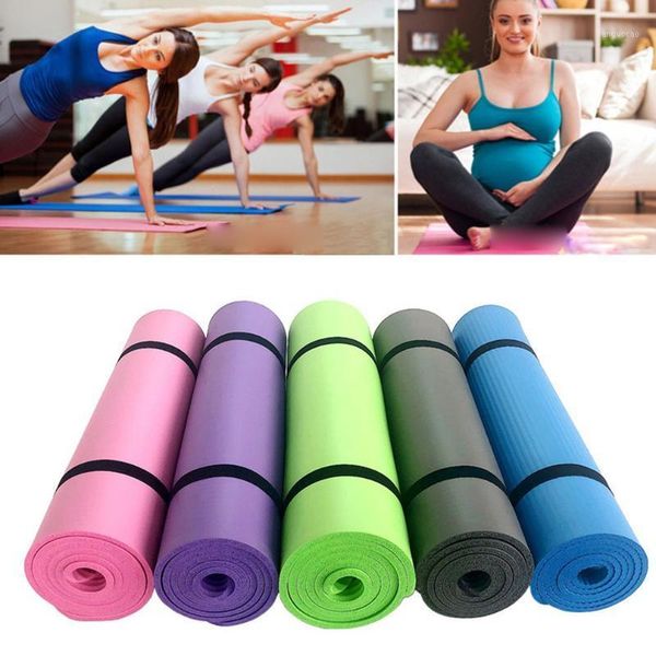 

yoga mats 1 pcs thick non-slip nbr mat high density beginner fitness equipment blanket1