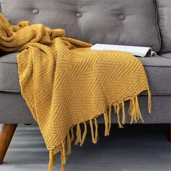 

130x170cm summer knitted yarn blanket recliner armchair cover women beach shawls bathing manta1