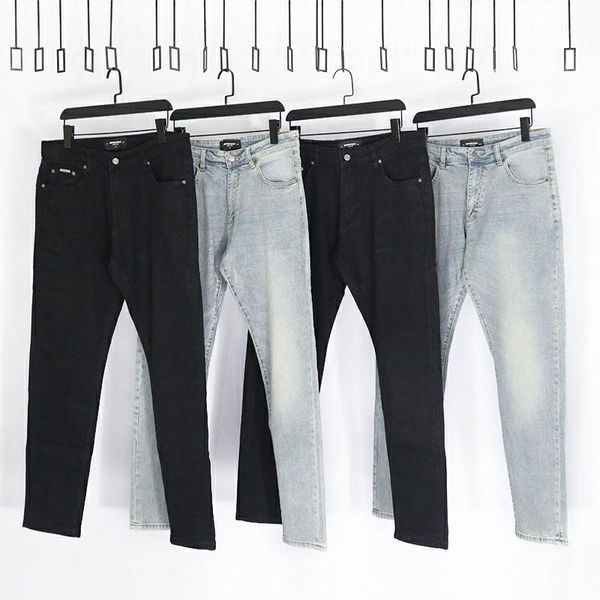 

2020 new slim-fit straight represent jeans men women wash make old streetwear cowboy blue black represent jean1