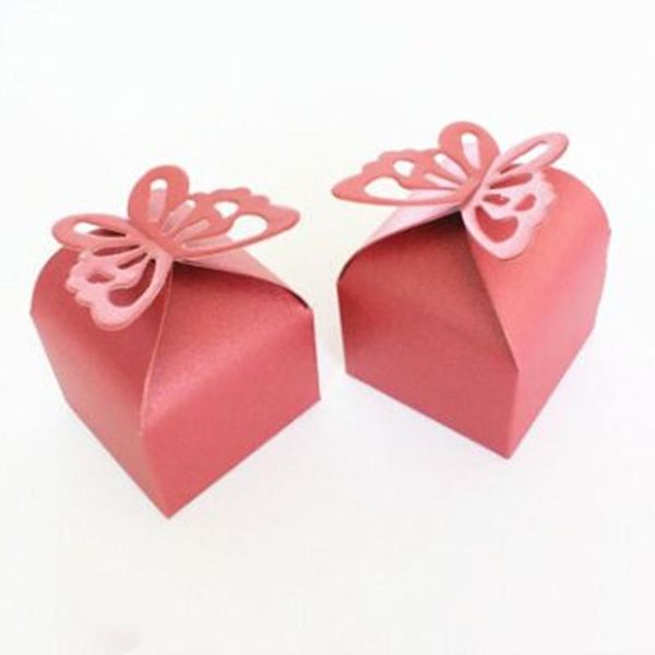 

feiluan store 20 шт. свадебная конфета коробка украшения бумаги благополучные подарки коробки вечеринка свадебная бабочка конфеты для детско