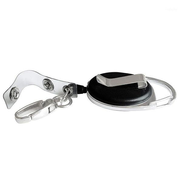 

hooks & rails badge reel,retractable key chain 1 pieces fob extendable reel keychain reel1