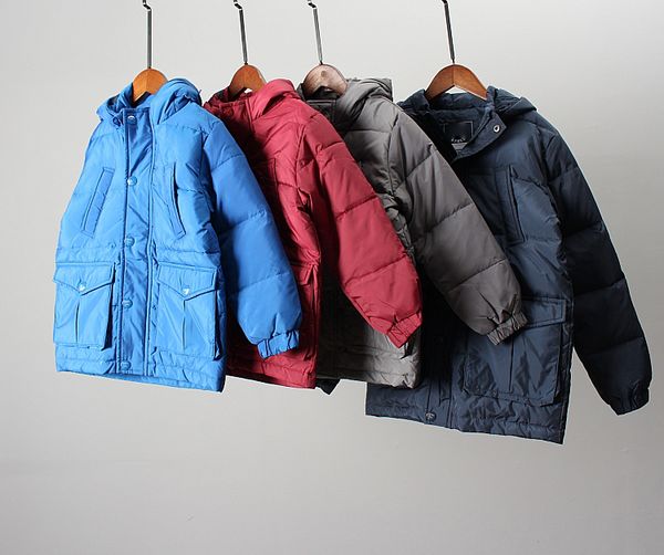 

3-14 years old children's wear boys' and children's down jacket, Blue;gray