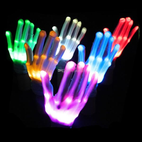 

ball props performance halloween led christmas glowing creative colorful flash rainbow fluorescent gloves toys