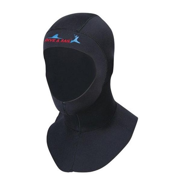 

diving cap with shoulder m neoprene scuba snorkeling equipment hat hood neck cover winter swim warm wetsuit protect hair new bbyxyu