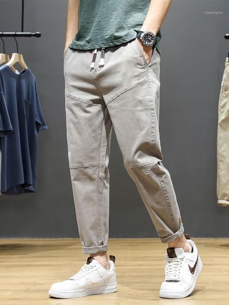 

autumn men's joggers casual pants fitness fashion streetwear trendy winter baggy sweatpants pantalon homme men clothing bc50xxk1, Black