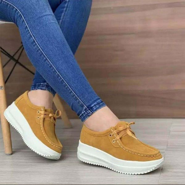 

women flock sewing flat platform lace-up casual ladies shoes autumn female vulcanized shoes plus size 2020 fashion new comfort, Black