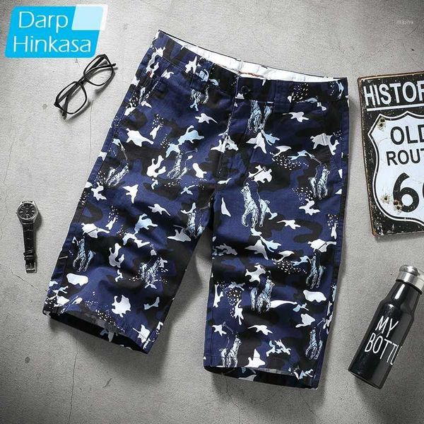 

darphinkasa 2020 new casual loose shorts men tooling shorts five-point pants breathable fashion printing large size men1, White;black