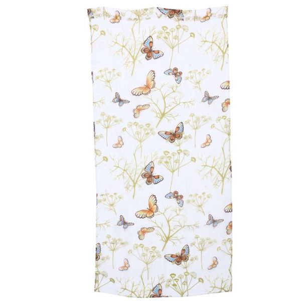 

curtain & drapes floral roman semi sheer window shade rural ribbon home decor