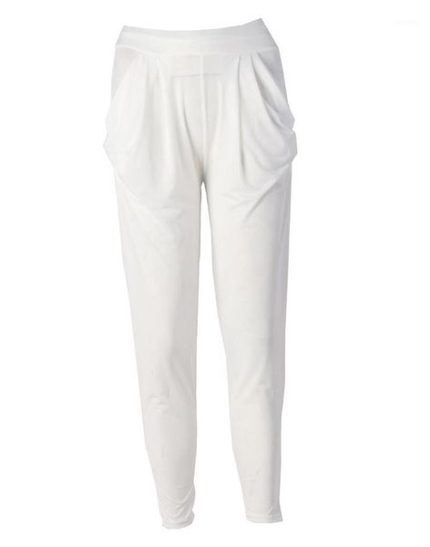 

womens fashion casual harem baggy dance sport sweat pants trousers slacks1, Black;white