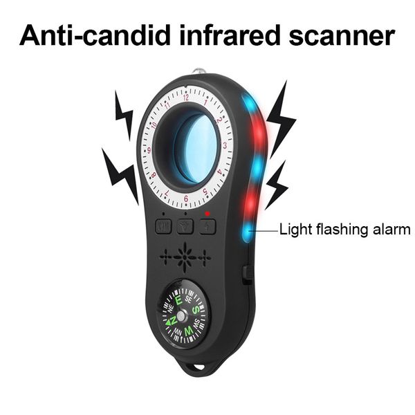

s100 anti-candid infrared scanner anti-sneak shooting anti-eavesdropping anti-monitoring anti-location anti-theft alarm wireless detector