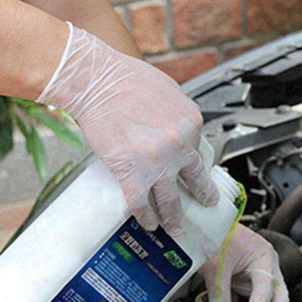 

tight waterproof real disposable white nitrile non-slip 100pcs hand ultra-thin catering household cleaning gloves