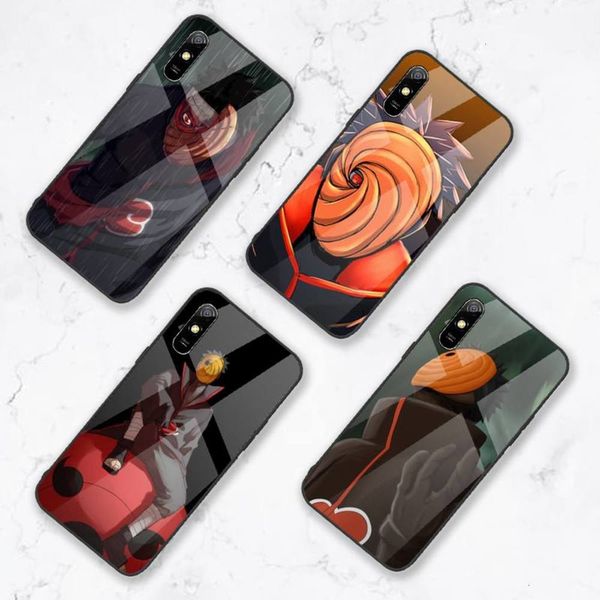 

animated naruto uchiha obito mobile phone case tempered glass millet redmi note 4x 566a 8se mixed 2 2s 3 note 3 455667 plus provfe1