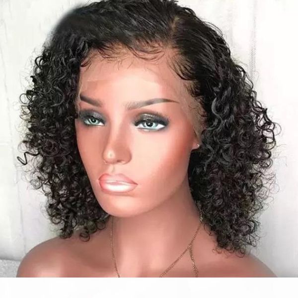 

selling natural black synthetic lace front wigs baby hair high temperature fiber soft human hair wigs for women, Black;brown