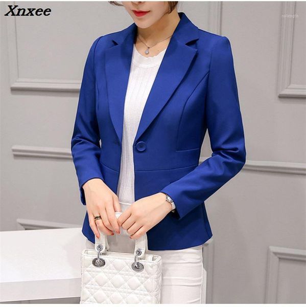 

elegant wine women blazers and jackets 2020 autumn winter fashion single button blazer femenino ladies blazer female xnxee1, White;black
