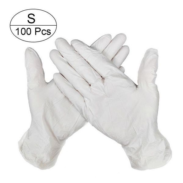 

factorymjlpuniversal 100 /work/garden dishwashing/kitchen/ disposable gloves pcs latex for left and right 2kx5