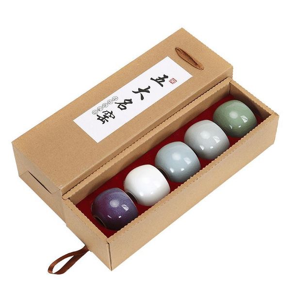 

5pcs 50ml-100ml master cup ceramic drinkware teaware chinese kungfu tea set teacup sake cups small tea bowls decor jllqfc