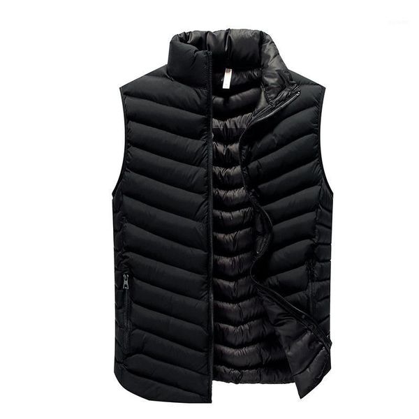 

black men vest 2019 winter male waistcoat slim fit sleeveless jacket casual vest man plus size -4xl drop shipping1, Black;white