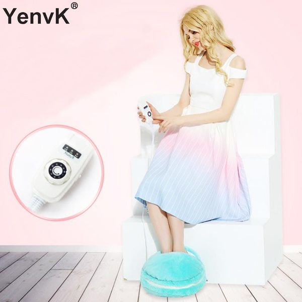 

portable electric feet warm heating handy heater lovely cotton foot shoes electrique warmer wiith 9 gear for winter home office