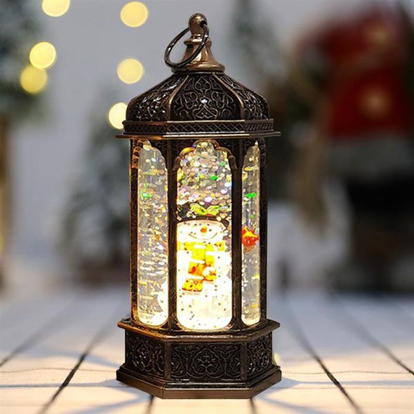 

christmas decorations 1pc decorative theme led light desknight portable lamp