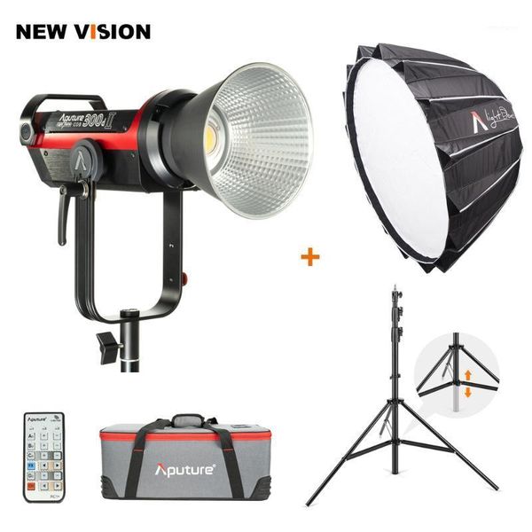 

flash heads aputure ls c300d 2 300d ii led video light cob 5500k daylight bowens outdoor studio pography lighting for youtube1