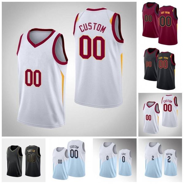 

custom dellavedova matthew drummond andre exum dante garland darius love kevin jersey, Black
