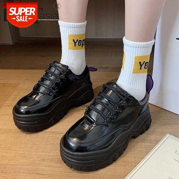 

DORATASIA Brand Design Ladies Flat Platform Sneaskers Fashion Thick Bottom Shoelace Sneakers Women 2021 Casual Comfy Shoes Woman #174V