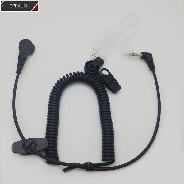 

walkie talkie 3.5mm coiled air conduction earphone j658
