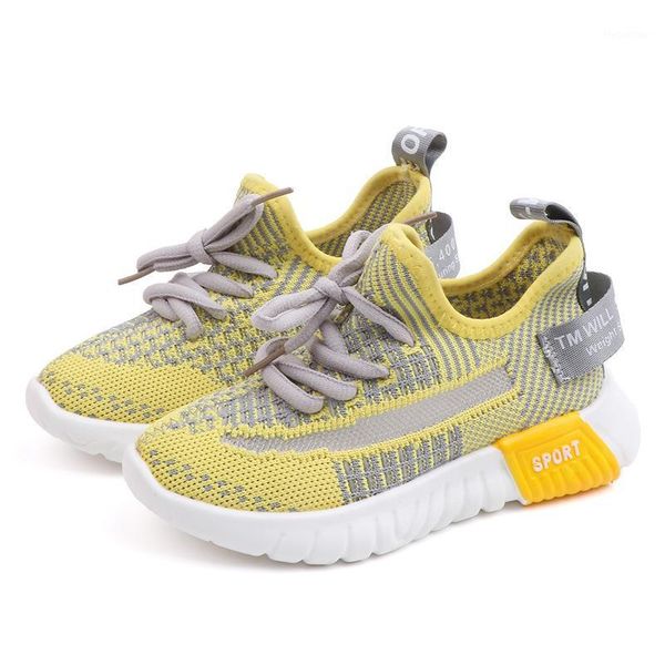 

sneakers children's sports shoes 2021 spring and summer models korean students single mesh breathable1, Black;red