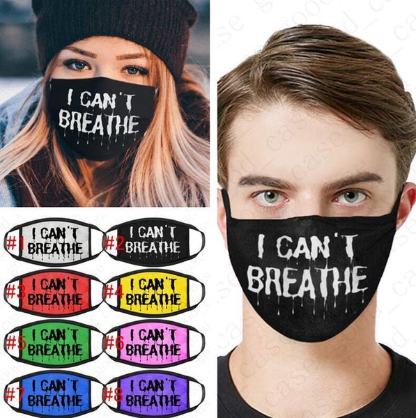 

breathe sunproof mask letters print i face can't mouth-muffle cover anti dust haze face cover new d6404