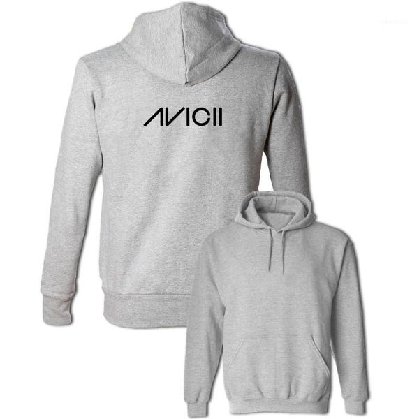 

music dj avicii hoodies men's women's boy's girl's cotton sweatshirts hip hop long sleeve pullovers multi color jackets1, Black