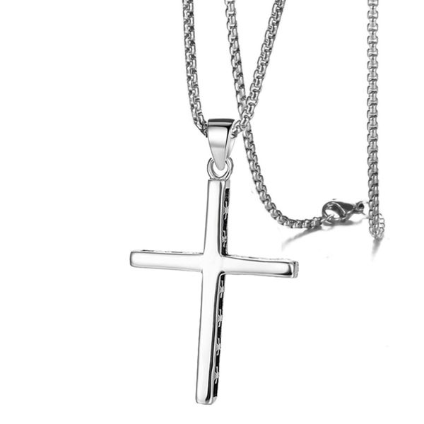 

10pcs alloy cross pendant necklace for women wedding party jewelry gift, Silver