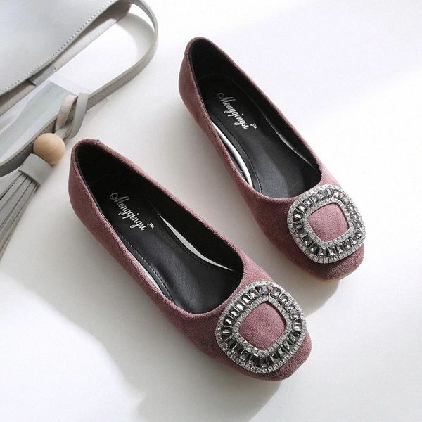

women moccasins flat shoes fashion rhinestone suede ladies slip-on lazy loafers fashion breathable casual female leisure shoes #pm8b