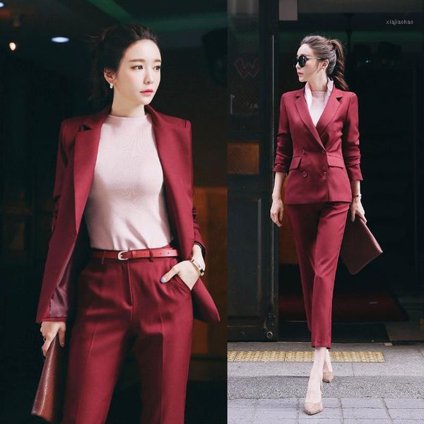 

autumn and winter korean version of the ladies small fragrance wind slim small suit jacket dignified professional ladies suit1, White;black